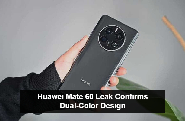 Huawei Mate 60 Leak Confirms Dual-Color Design - MKS